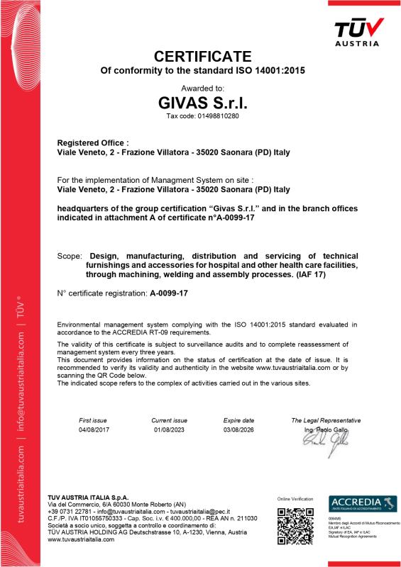 ISO 14001 до 03.08.2026 - GIVAS